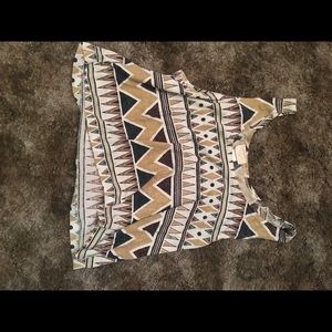 crop tank top size XS